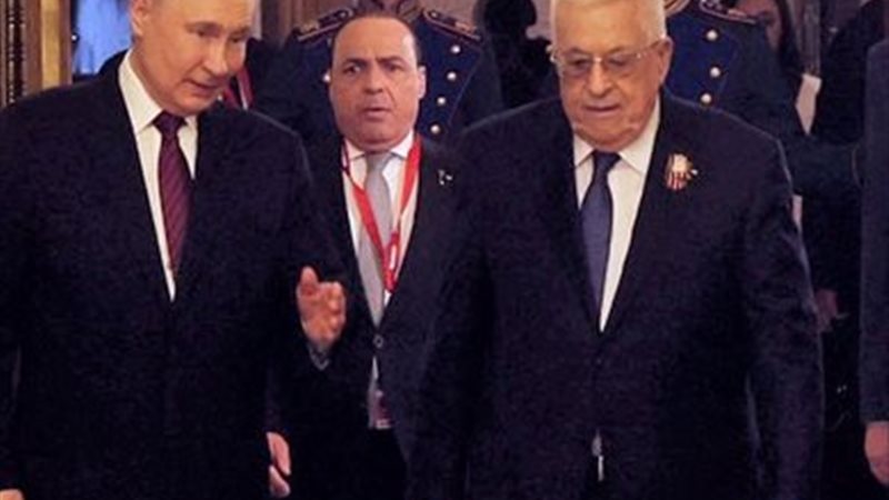 محمود عباس وبوتين