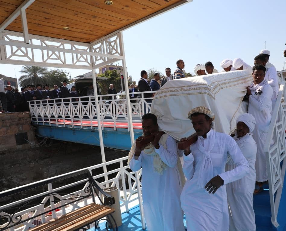 مراسم جنازة الأمير كريم الأغاخان