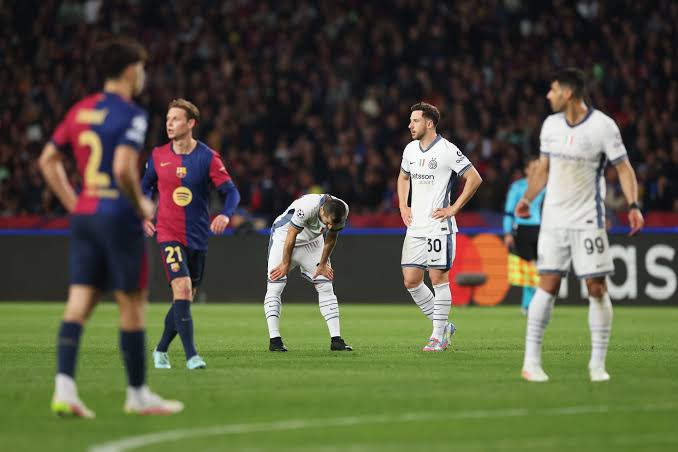 مباراة برشلونة وإنتر ميلان