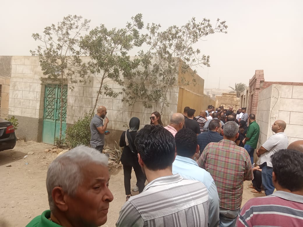 جنازة حفيد نوال الدجوي