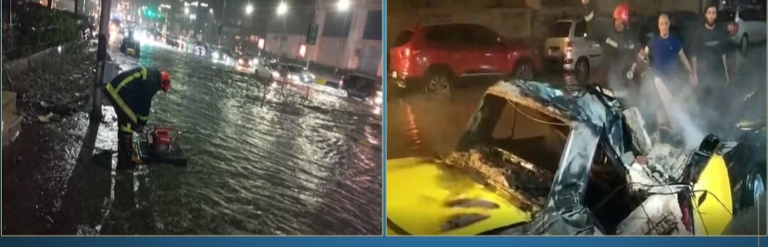 الطقس السيئ في الإسكندرية