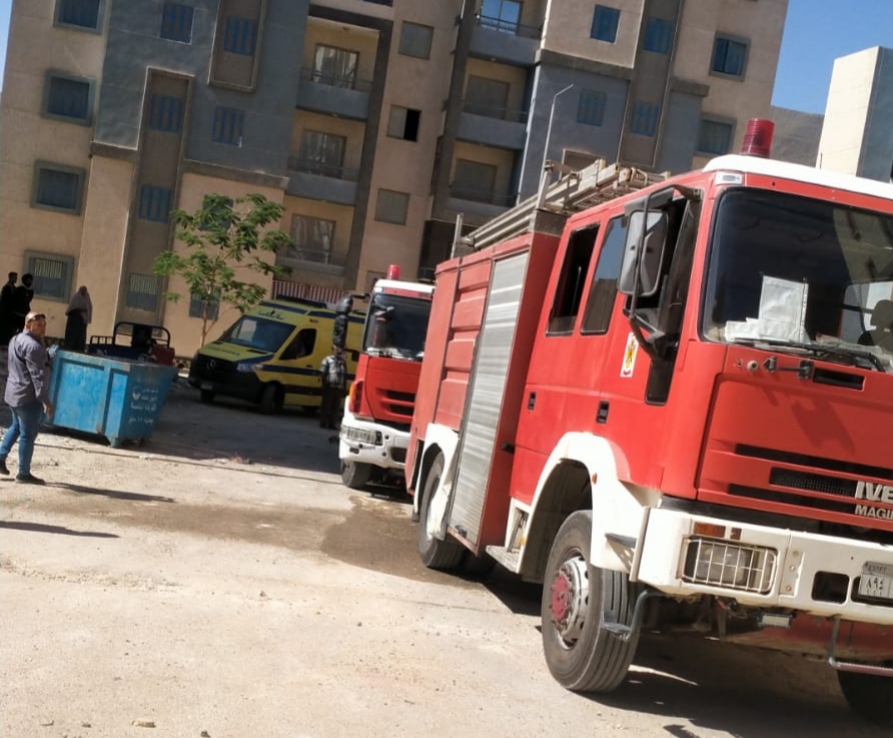 السيطرة على حريق 15 مايو