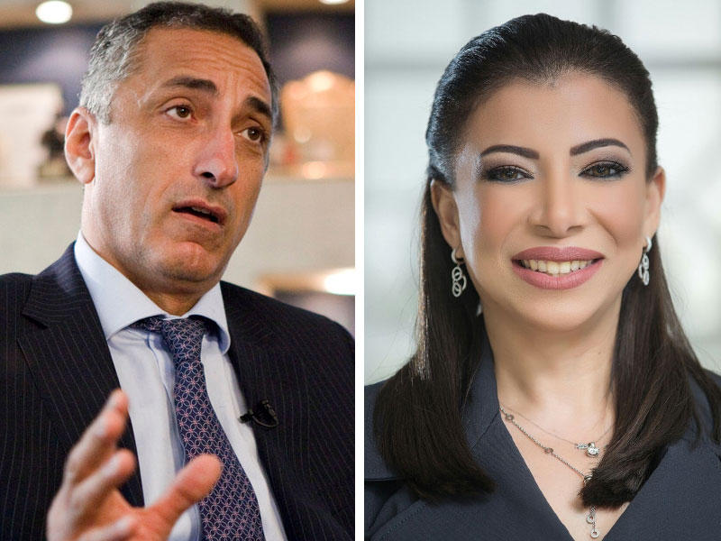 داليا خورشيد وطارق عامر