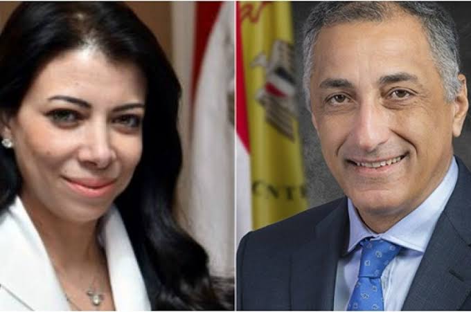 طارق عامر وداليا خورشيد 