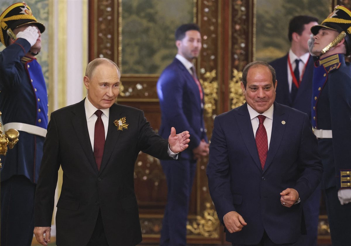 الرئيس السيسي ونظيره الروسي