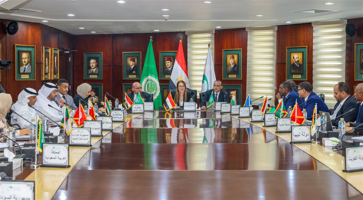 داليا الباز تترأس الاجتماع 
