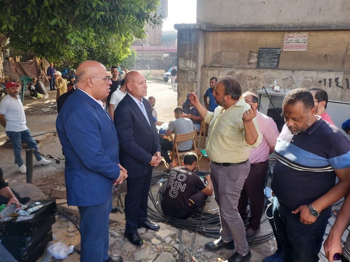 محافظ القاهرة يتابع أعمال إصلاح سنترال رمسيس ويوجه بتقديم الدعم الكامل للشركة المنفذة