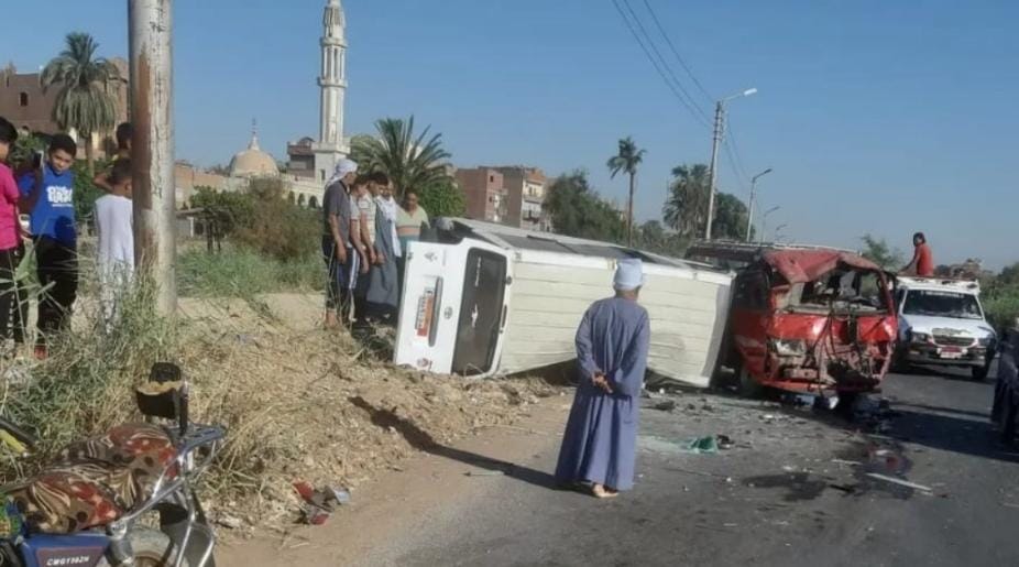 حادث سوهاج اليوم