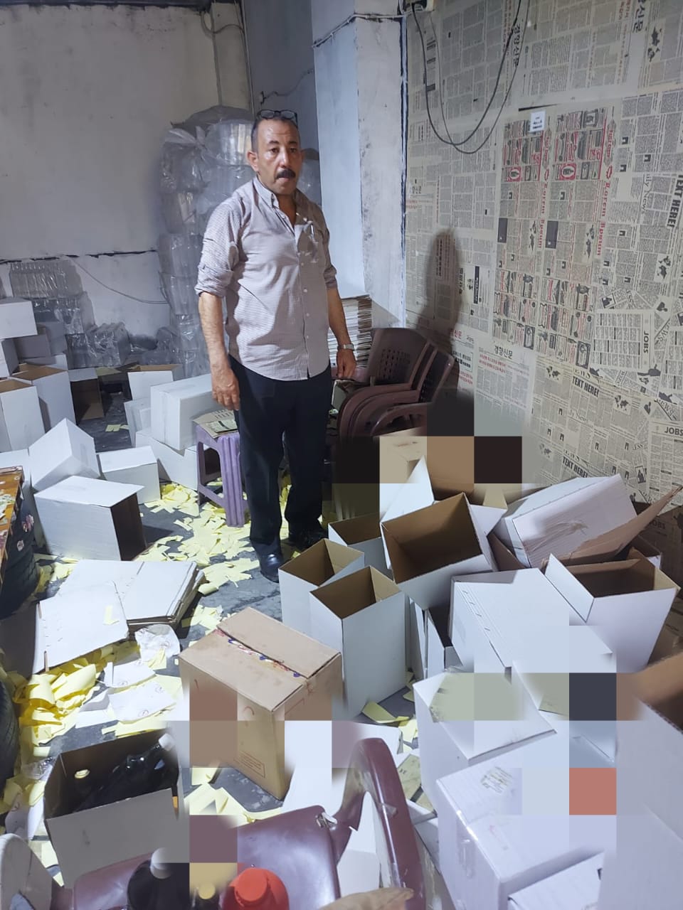 جانب من الحملة والمضبوطات