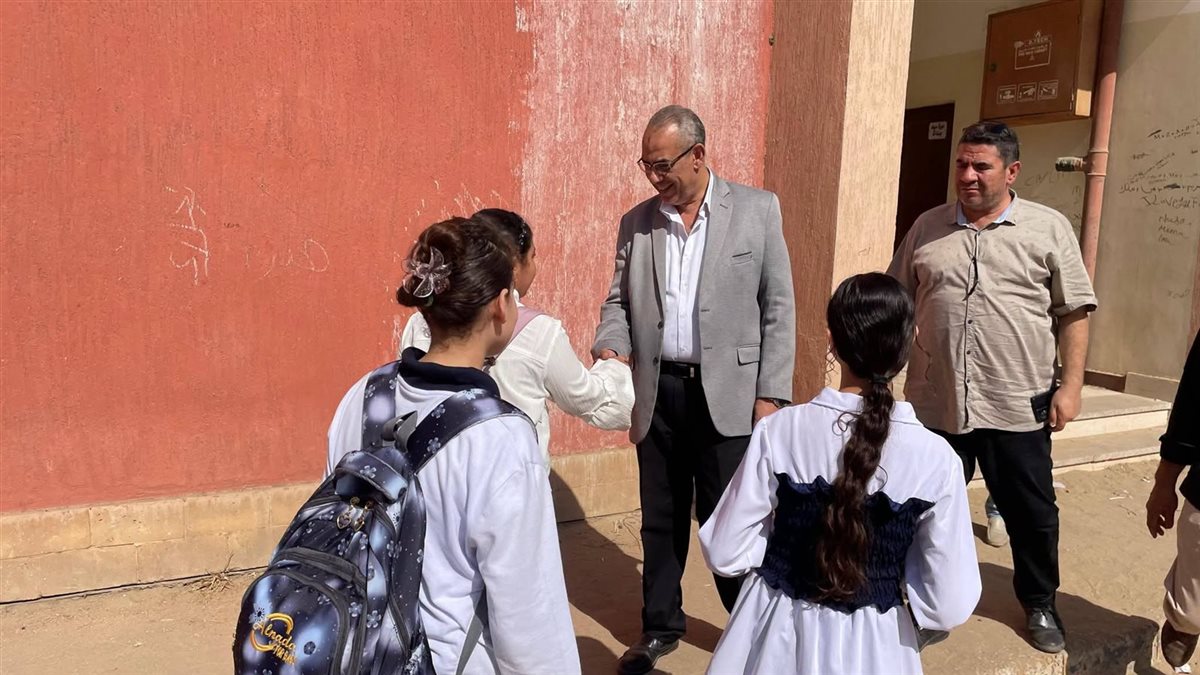 جولة مدير تعليم القليوبية