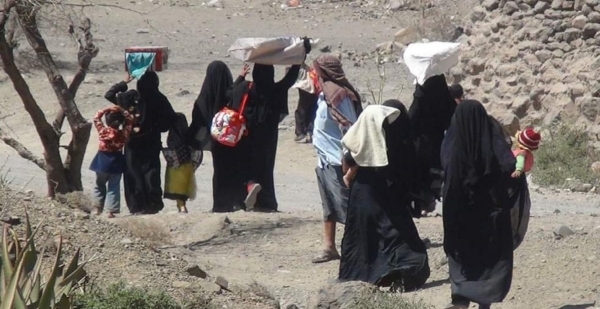 نزوح جماعي في اليمن