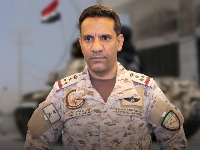 المتحدث باسم التحالف اللواء تركي المالكي