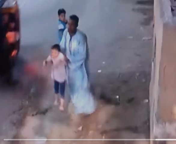 لحظة تنفيذ الجريمة 