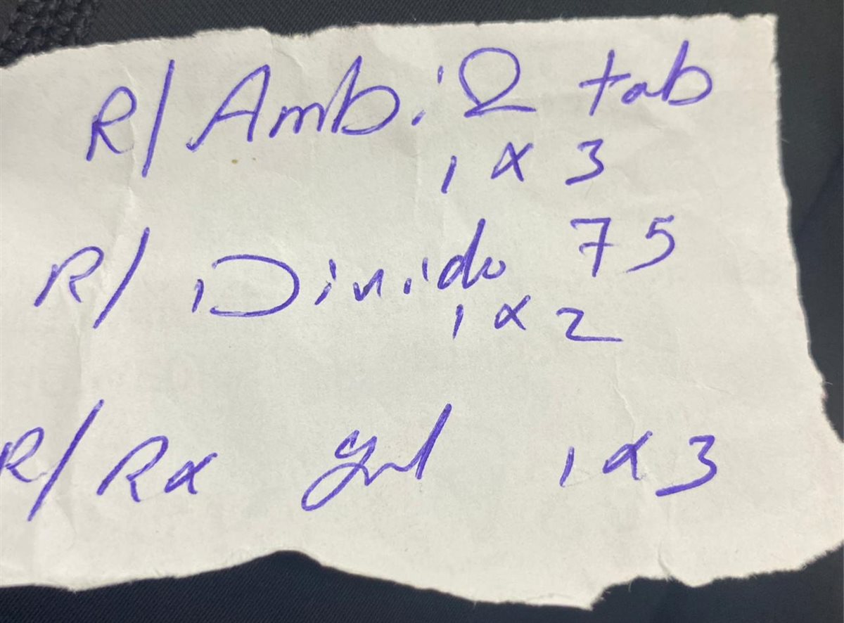 روشتة الطبيب 