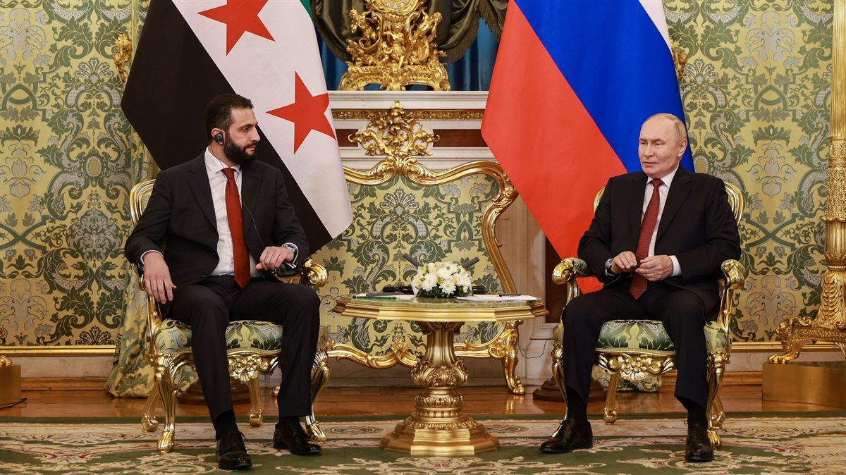 لقاء يجمع الرئيس الروسي ونظيره السوري