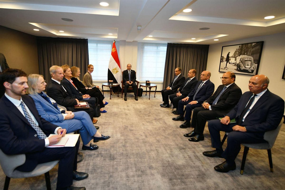 السيسي في بروكسل