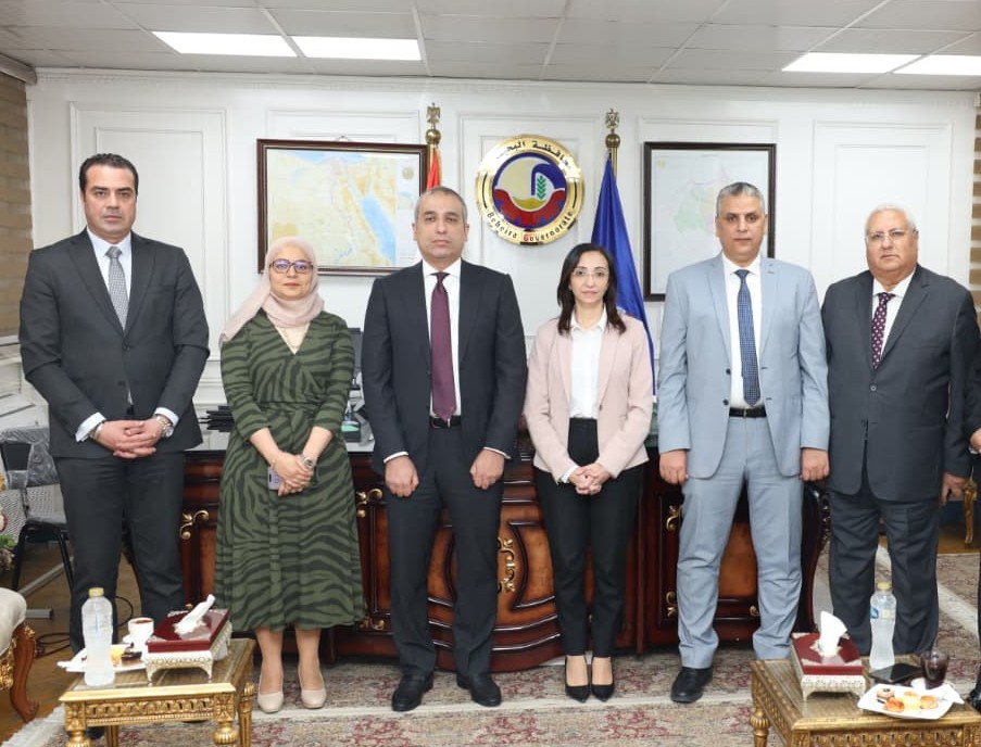 قيادات الزراعي المصري ومحافظ البحيرة