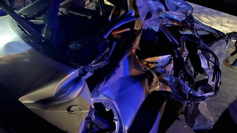 جانب من الحادث 