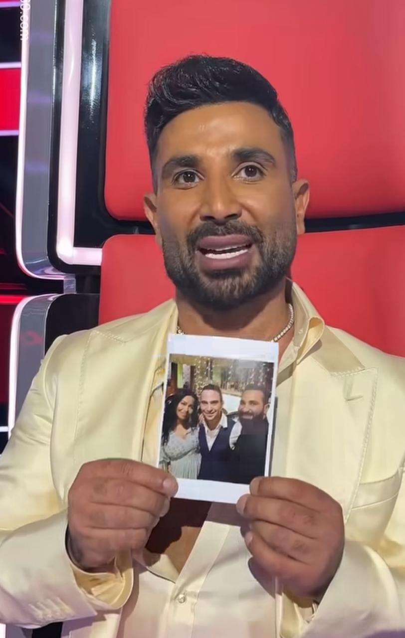 احمد سعد وتعليقه على صورة شيرين