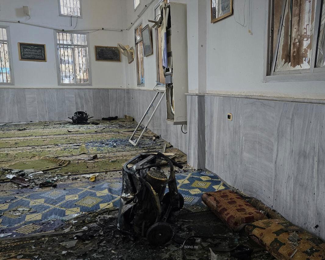 تفجير جامع الإمام علي في حمص