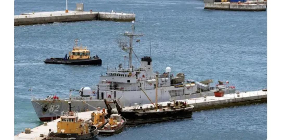 سفينة حربية إيرانية ترسو في ميناء بجنوب أفريقيا للمشاركة في مناورات إرادة السلام 2026