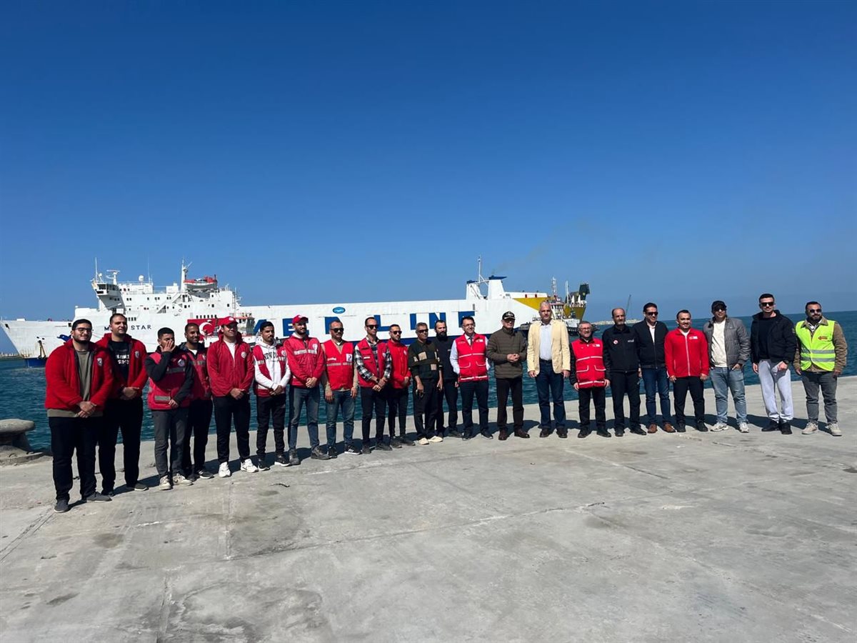 وصول سفينة الخير 21 إلى العريش