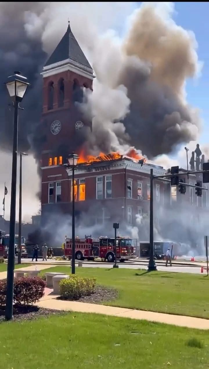 حريق المحكمة في جورجيا&nbsp;