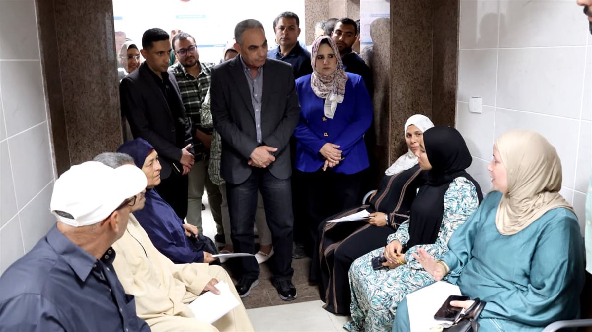 جولة محافظ الإسماعيلية بالقصاصين