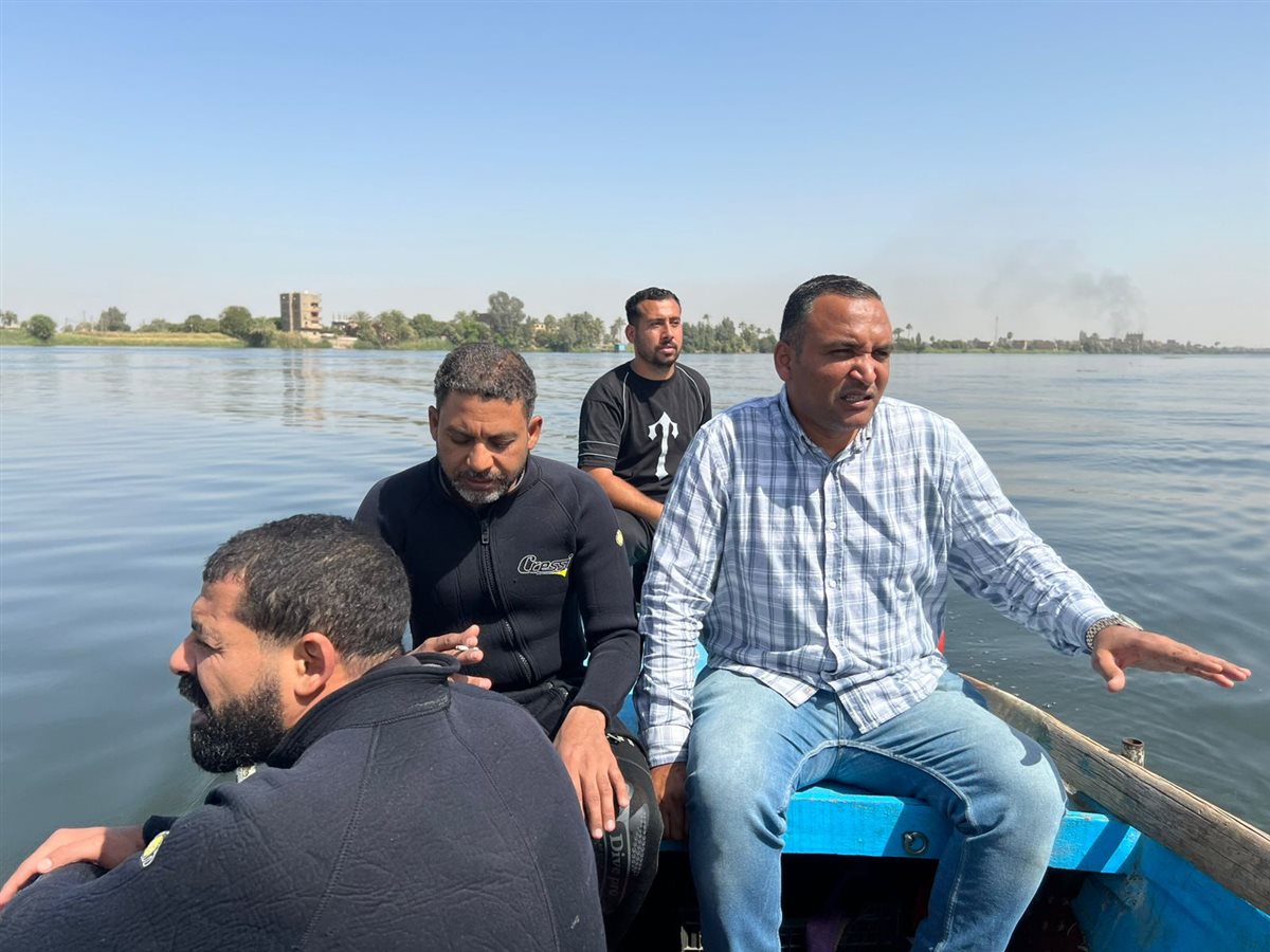 البحث عن ضحايا كوبري نجع حمادي&nbsp;