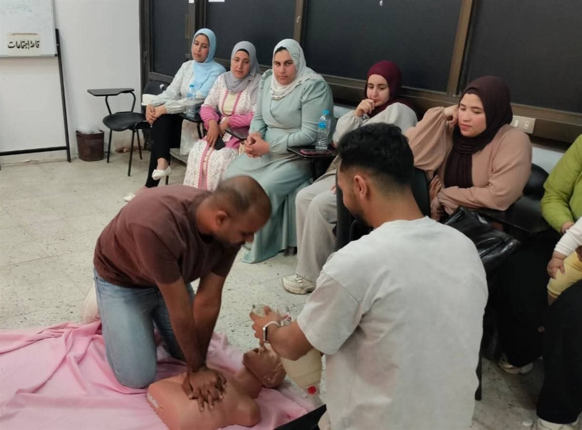 تدريب الانعاش القلبى الرئوى&nbsp;