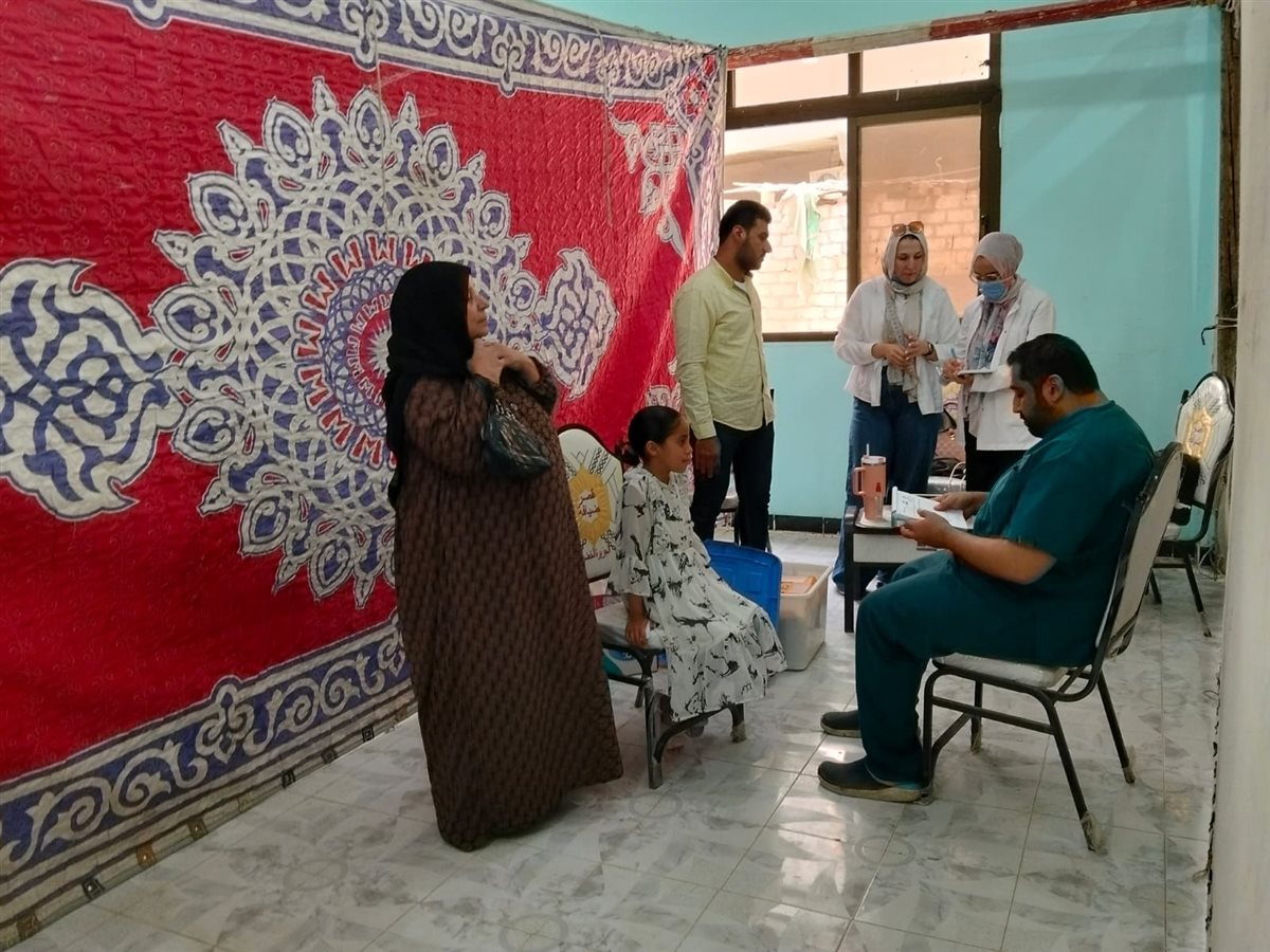 فاعليات القافلة الشاملة بالتل الكبير&nbsp;