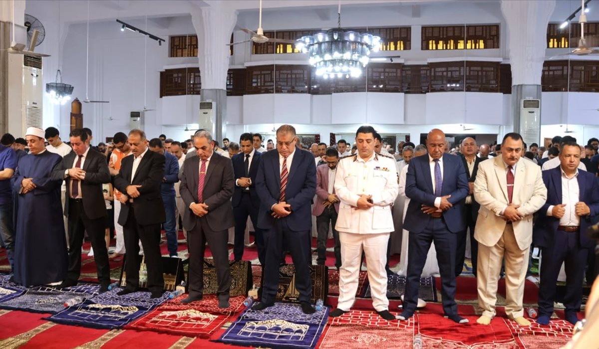 صلاة عيد الاضحي بالإسماعيلية