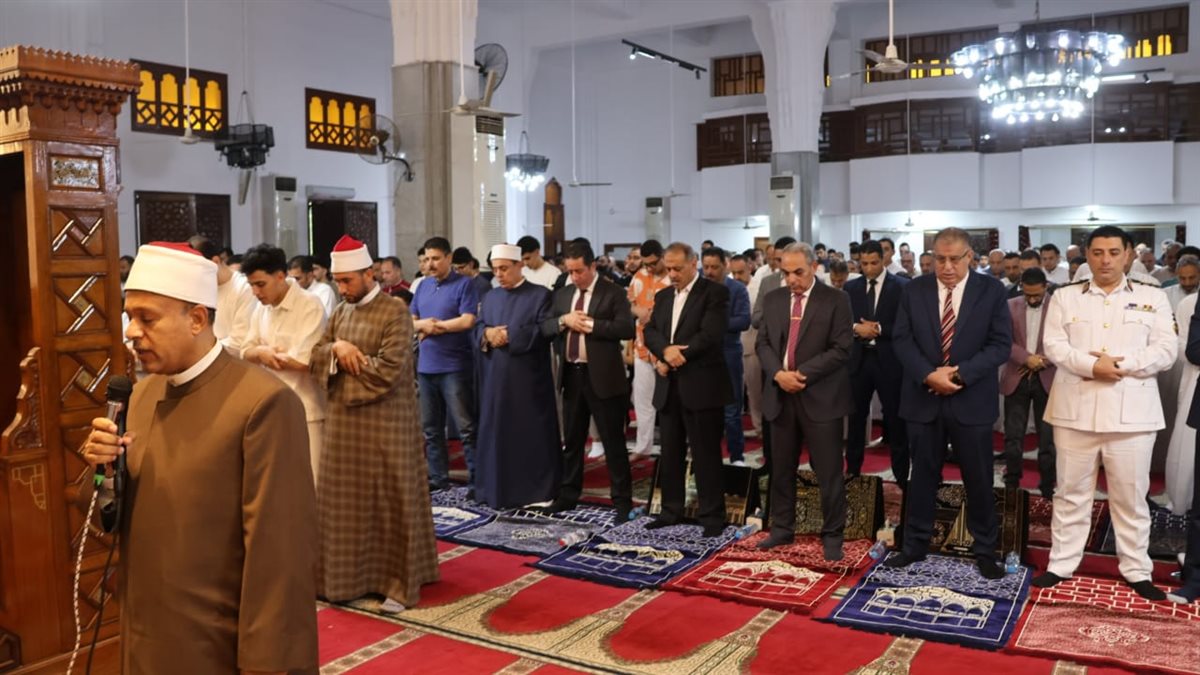 صلاة عيد الاضحي بالإسماعيلية