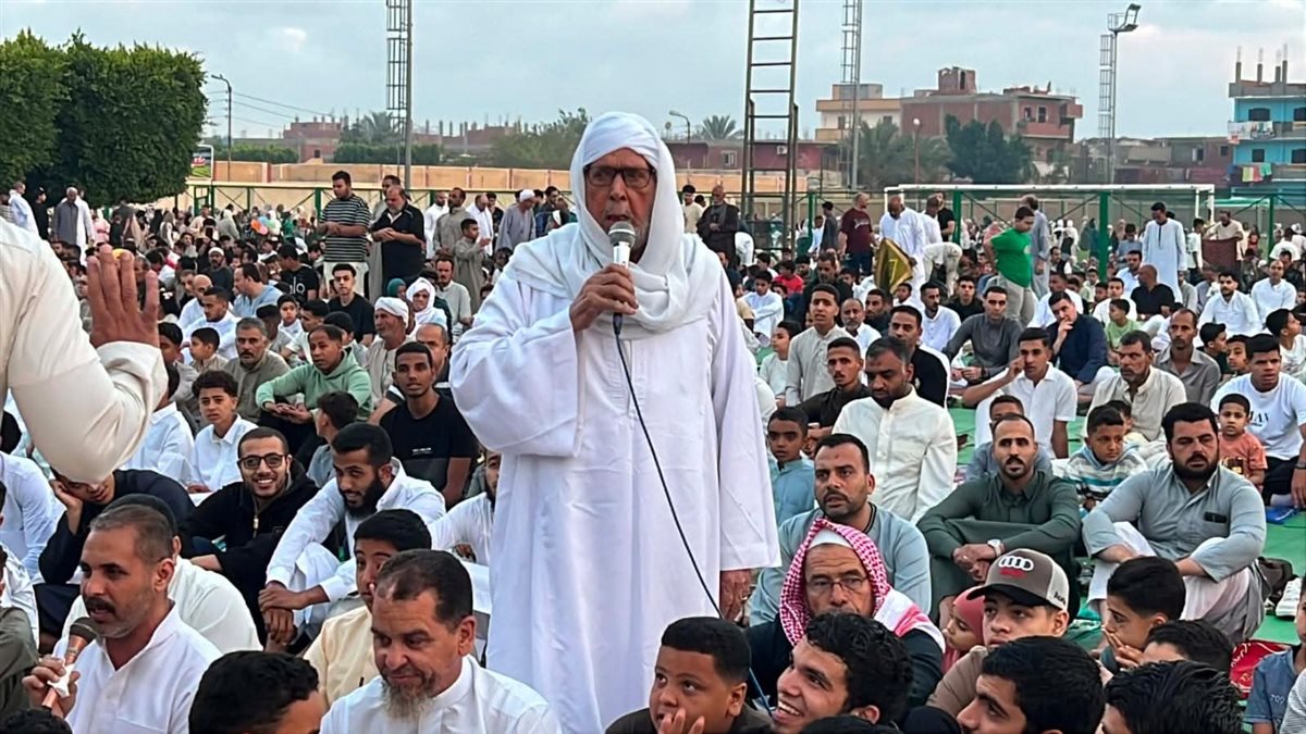 استقبال مراكز الشباب بالإسماعيلية للمصلين