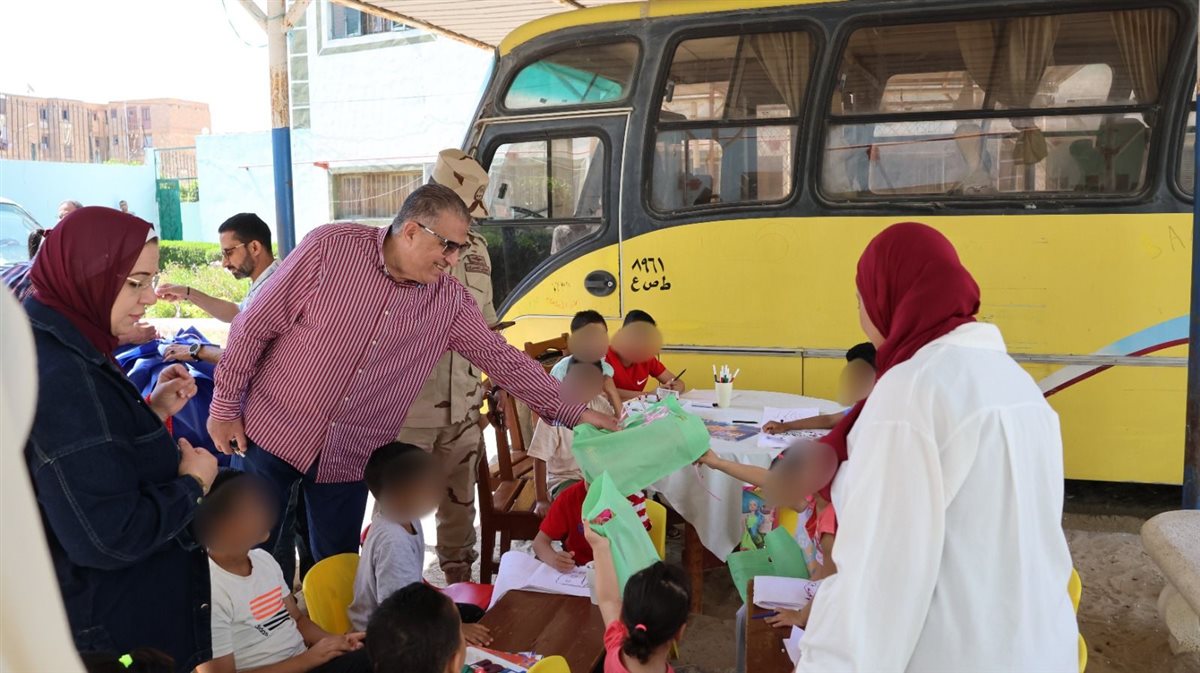 نزلاء دار الرعاية بالإسماعيلية