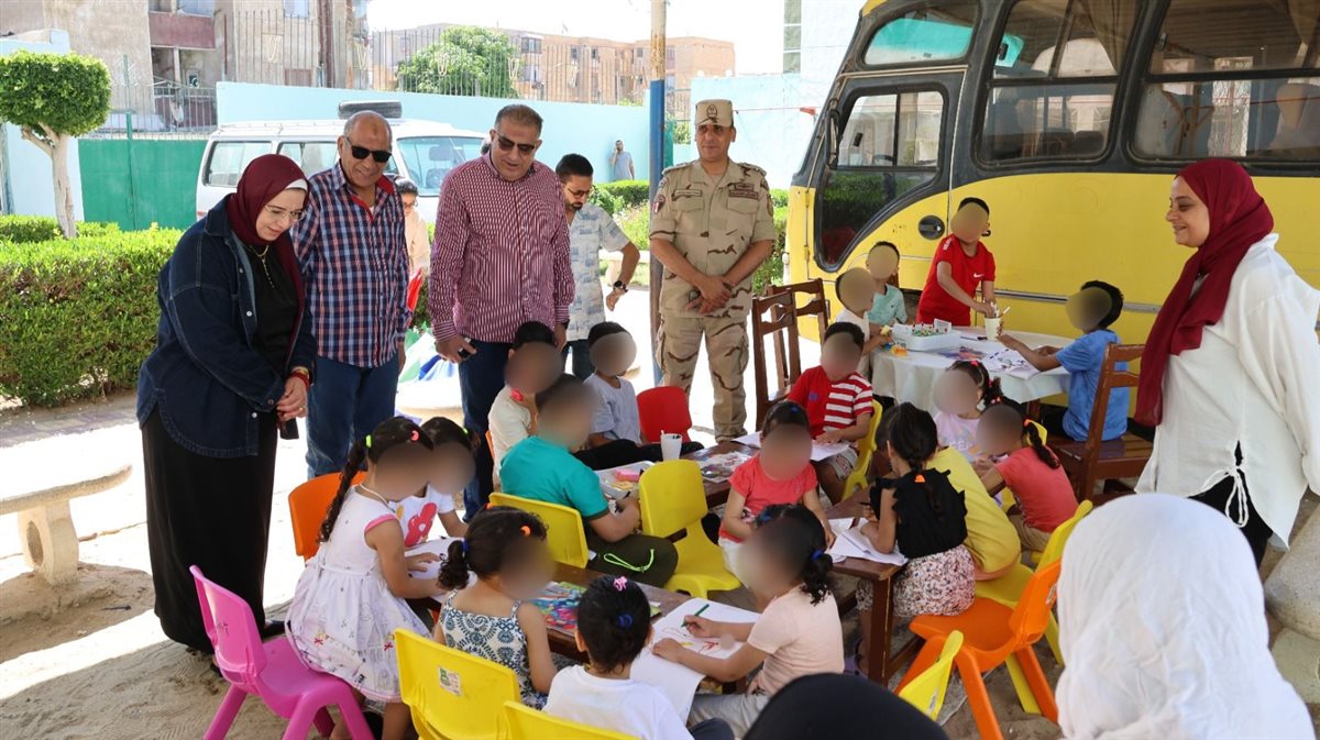 نزلاء دار الرعاية بالإسماعيلية