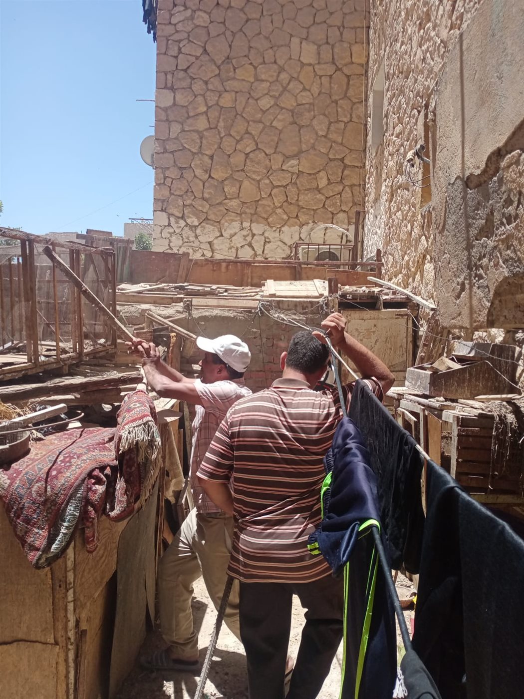 إزالة الإشغالات والتعديات المخالفة بحي ثالث بالإسماعيلية