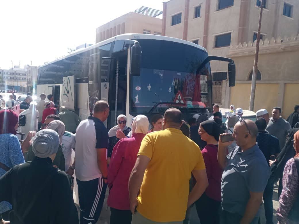 عودة فوج حجاج جمعيات الإسماعيلية&nbsp;