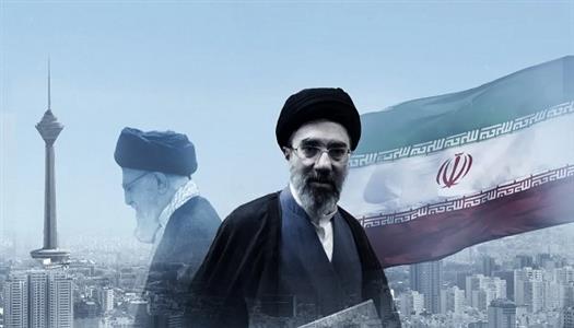 مجتبى خامنئي ووالده&nbsp;