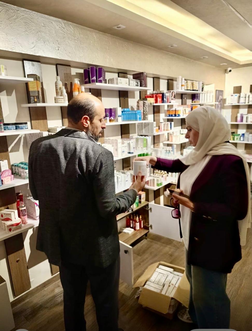 جانب من الحملات الرقابية، تفصيلة