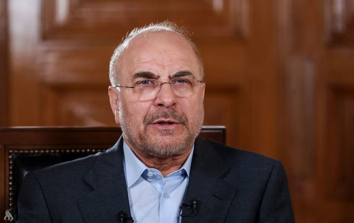 &nbsp;رئيس البرلمان والوفد المفاوض الإيراني محمد باقر قاليباف