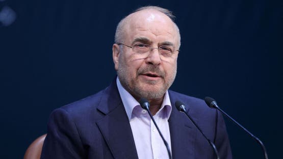 رئيس البرلمان الإيراني محمد باقر قاليباف&nbsp;