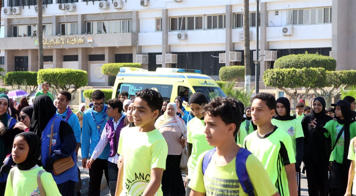 فاعليات الاحتفالية أمام ديوان عام المحافظة&nbsp;