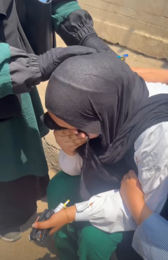 بكاء طلاب الثانوية العامة بعد امتحان الكيمياء