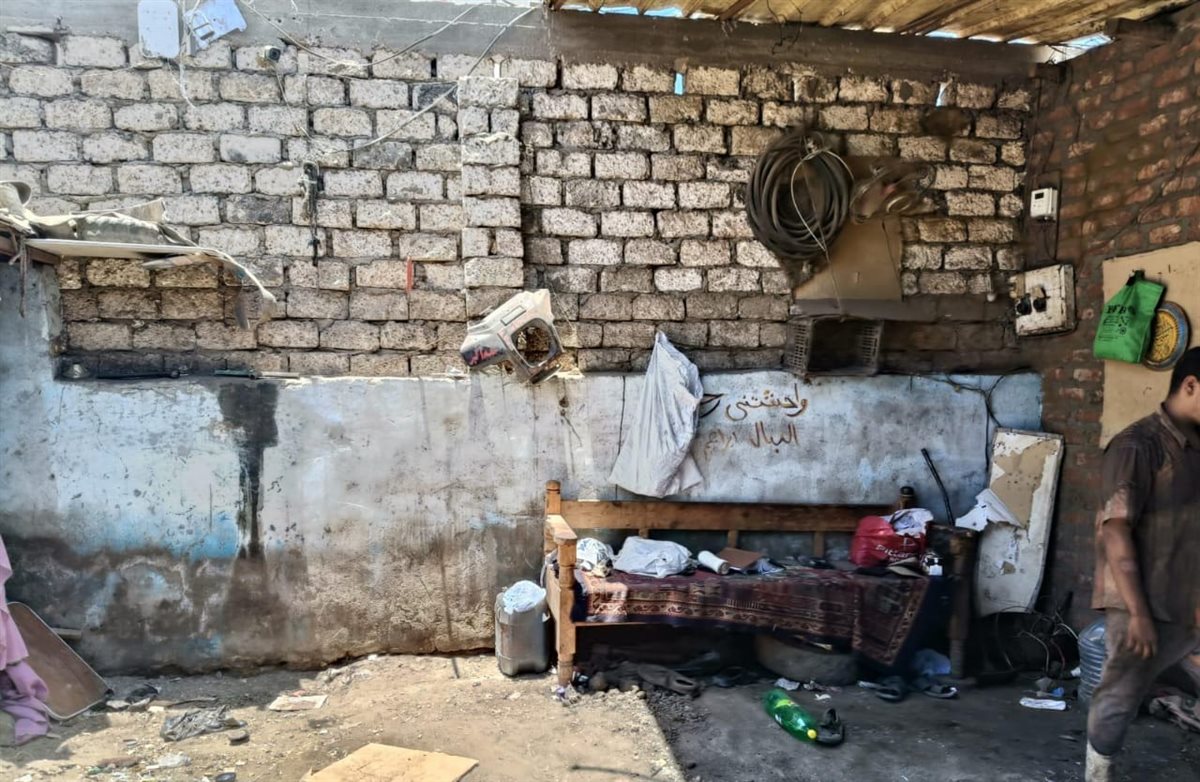 إزالة مخازن القمامة من الكتل السكانية في قنا