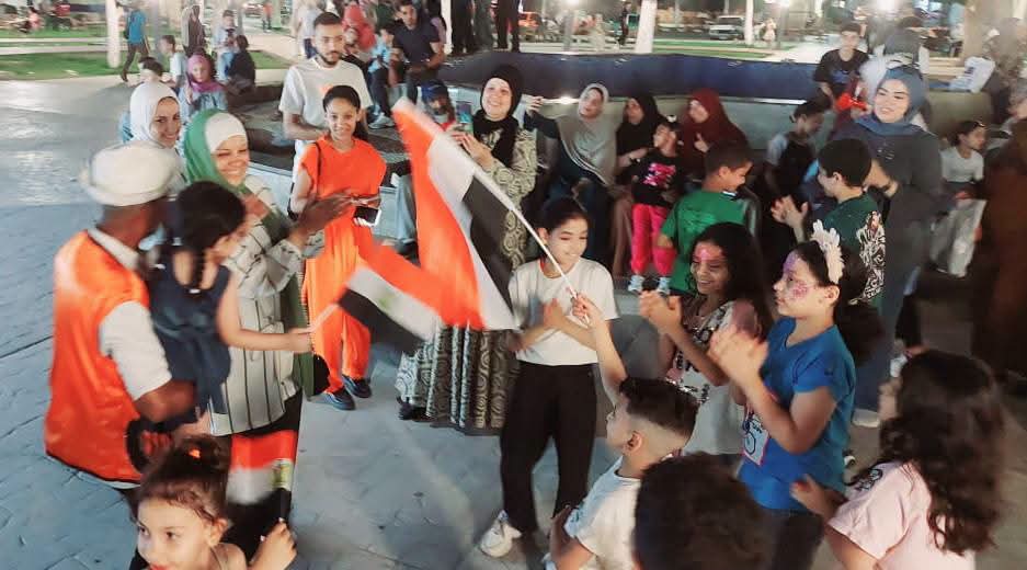 جانب من فاعليات شارع الفن بالإسماعيلية