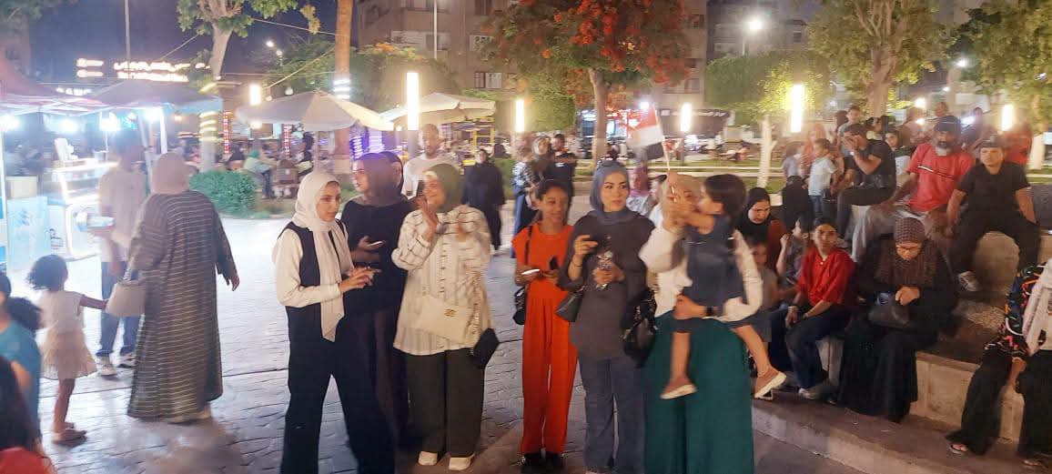 جانب من فاعليات شارع الفن بالإسماعيلية