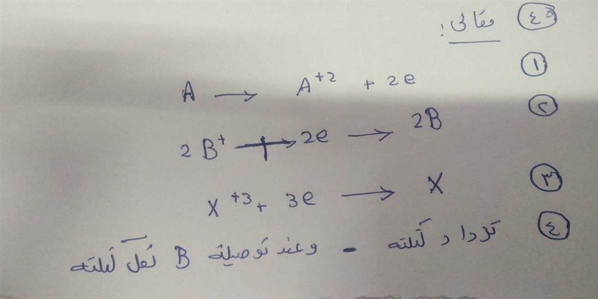 حل امتحان الكيمياء للصف الثالث الثانوي 2026