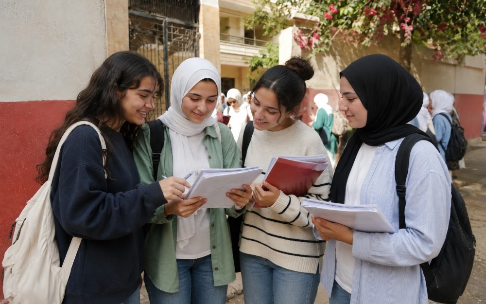 طلاب الدبلومات الفنية&nbsp;
