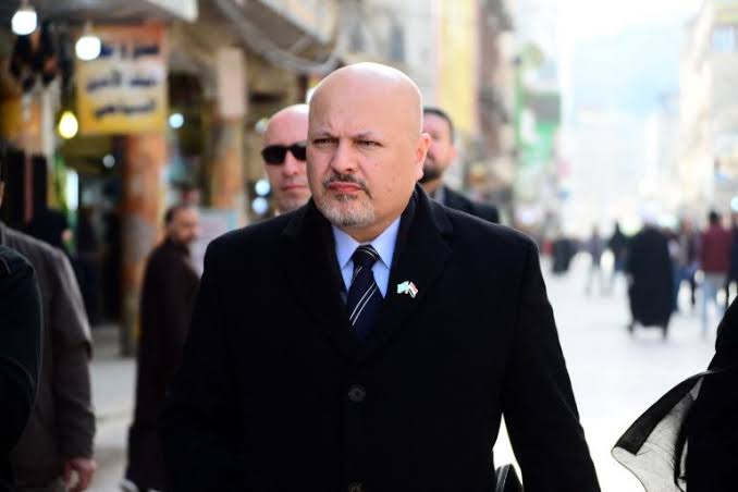 &nbsp;المدعي العام للمحكمة الجنائية الدولية كريم خان